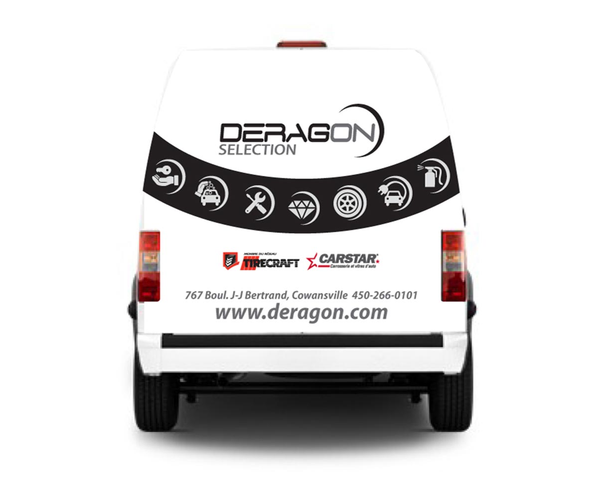Grand format Deragon Sélection - Habillage de véhicule